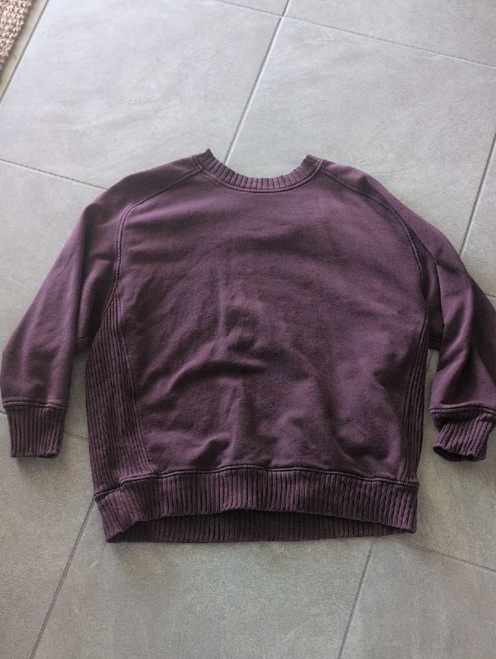 aerie Plum Crewneck Sweater